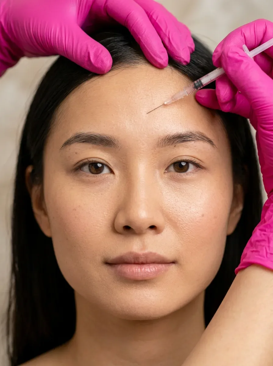 Forehead Botox